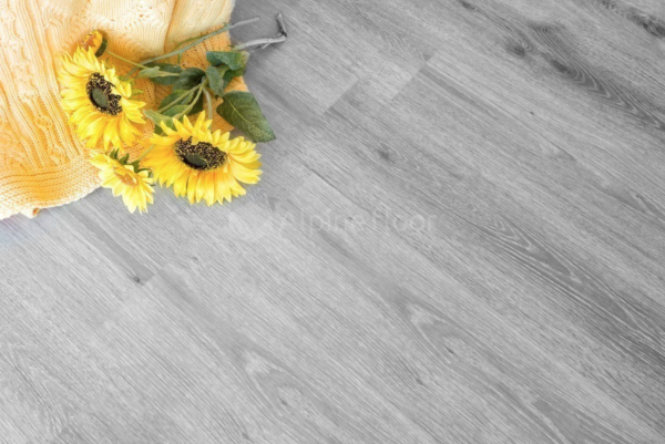 Клеевая кварцвиниловая плитка Alpine Floor Легкие линии (Easy Line) ДУБ ПЕПЕЛЬНЫЙ ECO 3-16